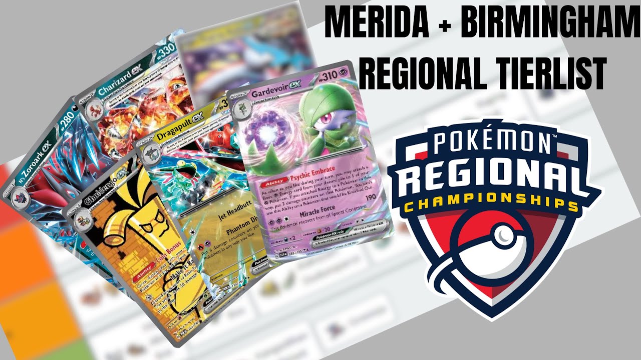 MERIDA + BIRMINGHAM Pokemon TCG Tier List.