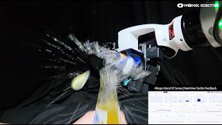 Allegro Hand V5 Sense | Power Grasping & Reaction Force Handling - Bottle Opener