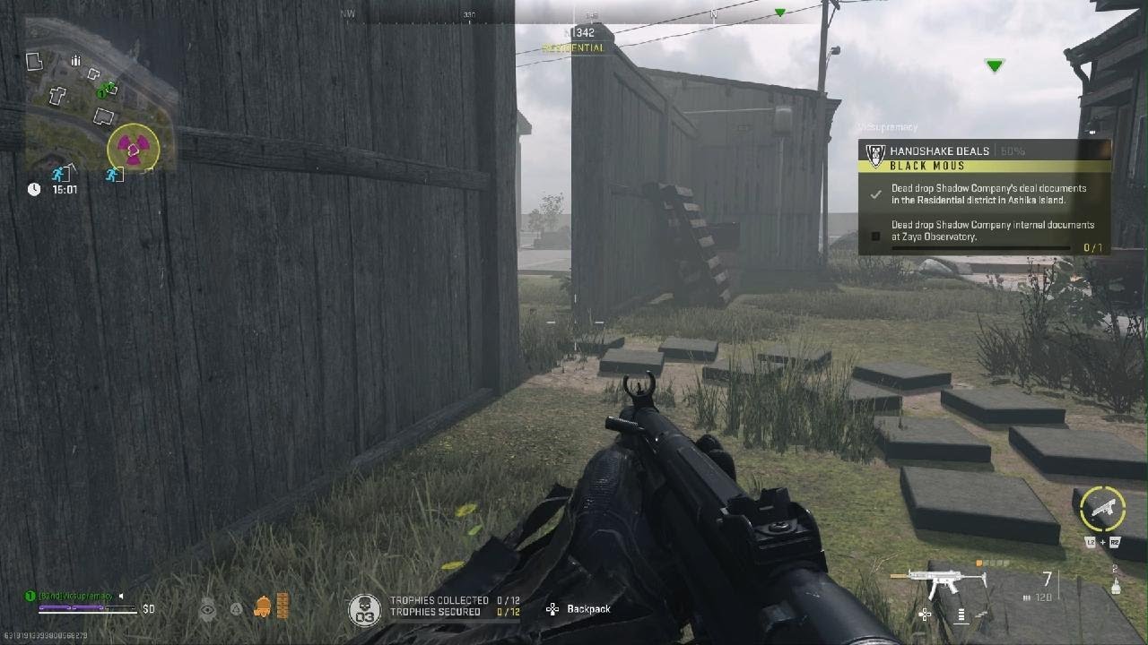 DMZ Handshake Deals Deal Document in Residential Dead Drop YouTube