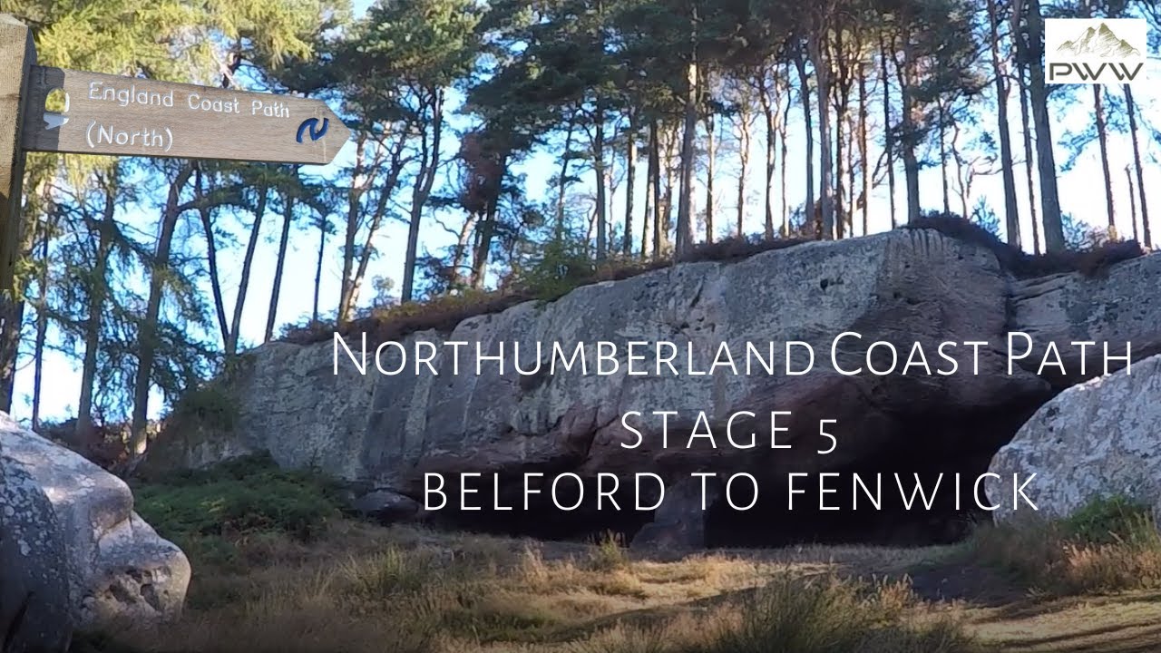 Belford to Fenwick, Northumberland Coast Path Stage 5. YouTube