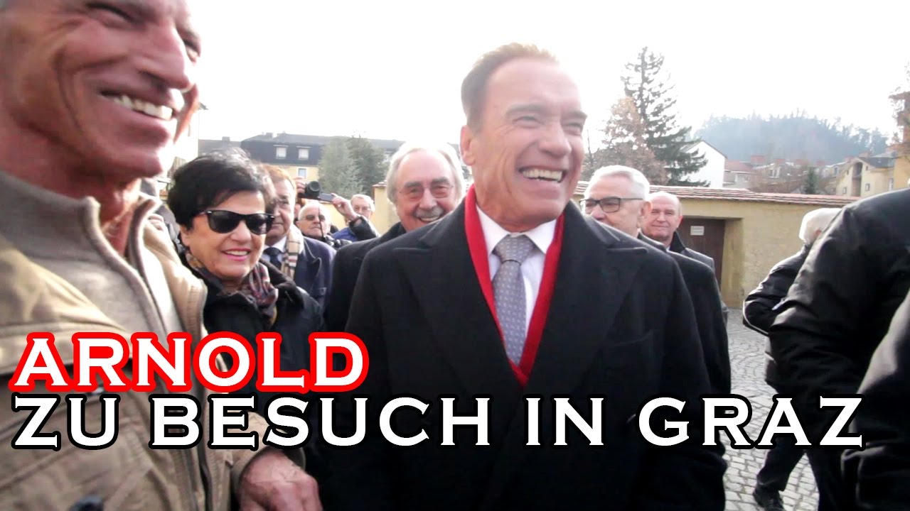 Arnold Schwarzenegger zu Besuch in Graz - Trainingsvideo mit Karl und ...