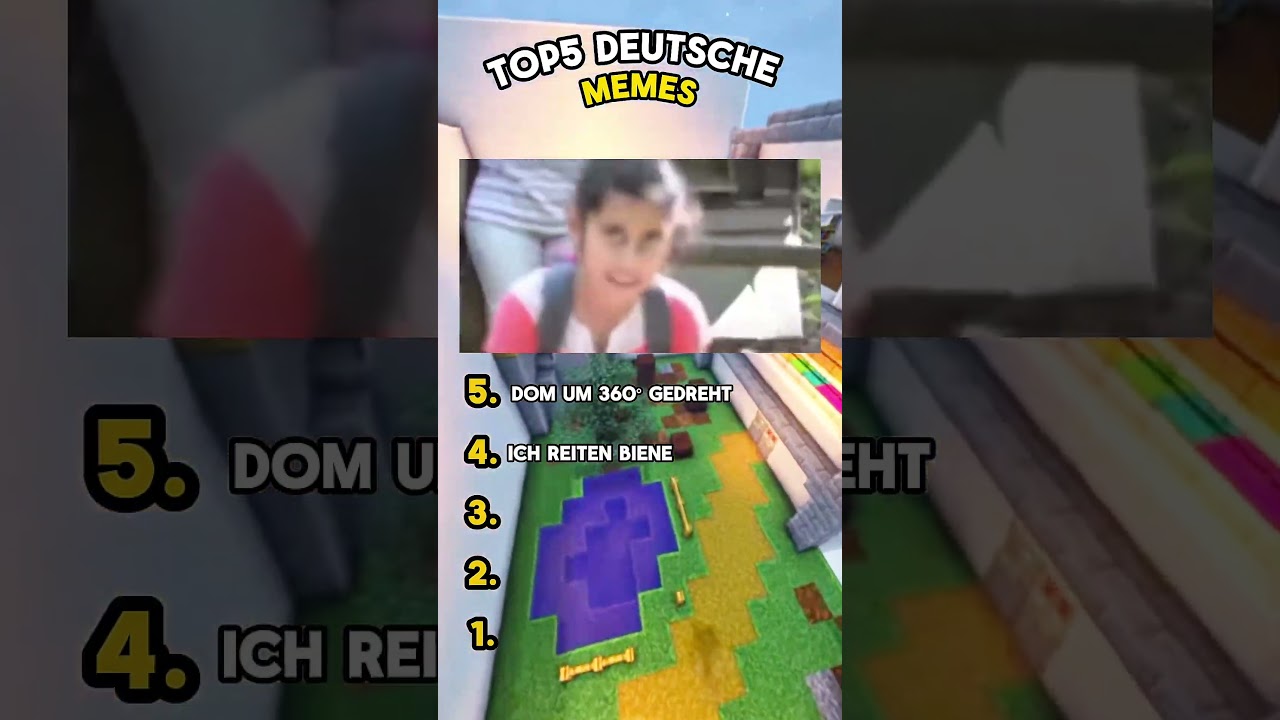 Sind das die 5 besten deutschen Memes? 