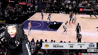 Omg Ar50 Lakers Vs Kings Nba Full Highlights Reaction