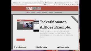 Part 1: A Ticketmonster on OpenShift