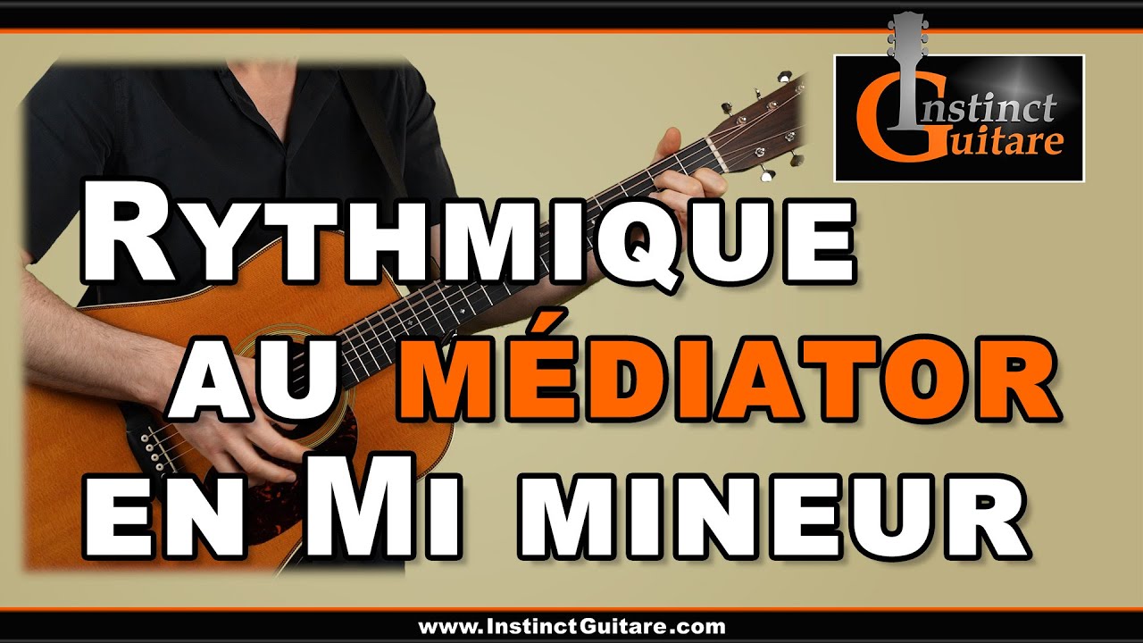 Comment BIEN jouer au MÉDIATOR (rythme & arpèges) – Tuto guitare débutant 