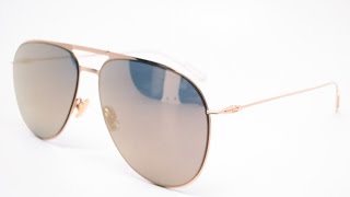 Dior Homme 205S J5GMV Gold Sunglasses | Close Look