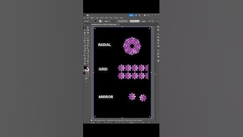 Adobe Illustrator Tips 2025 - Tips to Use Radial, Grid & Mirror Repeat Tool #adobeillustrator