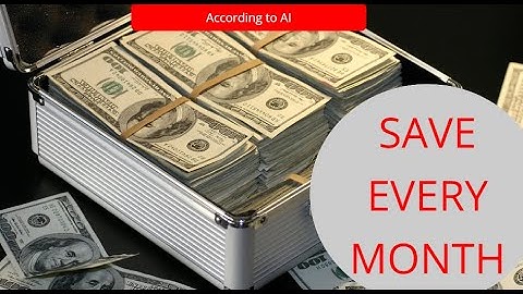 How to Save MONEY On Everything ACCORDING TO AI!