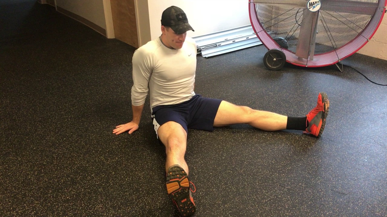 Tennis ball Hamstring release YouTube