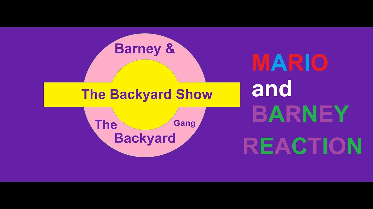 Barney The Backyard Gang The Backyard Show 1988 Episode 1