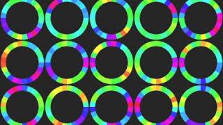 Noise color circles. openframeworks