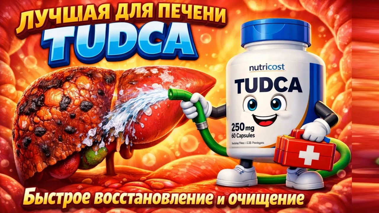 Tudca - лучшая таблетка для восстановления и лечения Печени. Инструкция. Применение. Гепатопротектор