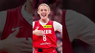 Sophie Cunningham Making Waves with Her Stunning Pre Game Ensemble! #sophiecunningham #indianafever