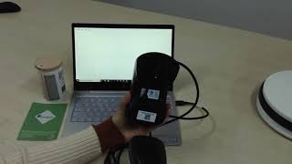 Portable  Handheld 2d bluetooth barcode scanner with a charging base