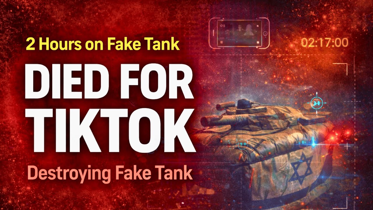 Hamas Attacked Rubber Tank 2 Hours: IDF TRACKED All — Died for TikTok