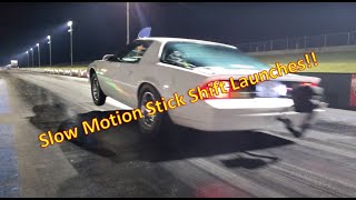 Slow Motion Stick Shift Drag Car Launches screenshot 5