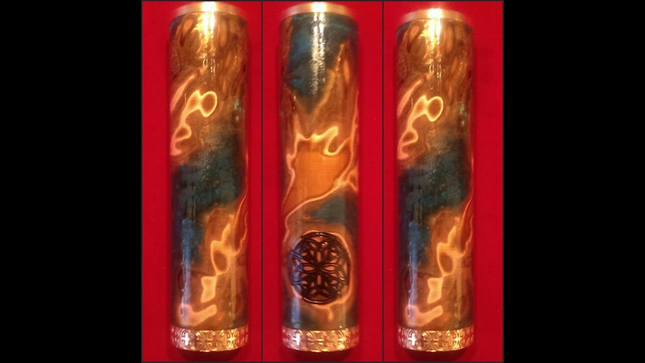 Fire and Ice Patina on Copper By Matt YouTube