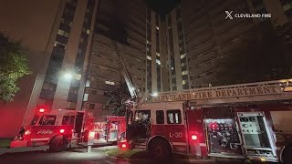 Fire at Cleveland apartment building: All residents safely evacuated