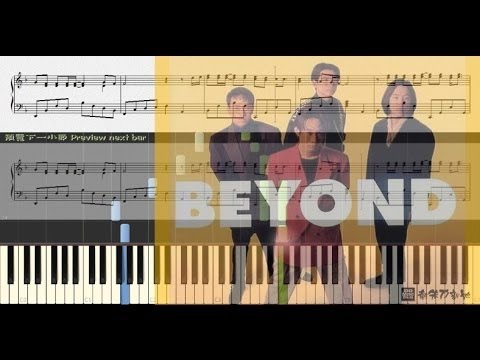 海闊天空, Beyond (鋼琴教學) Synthesia