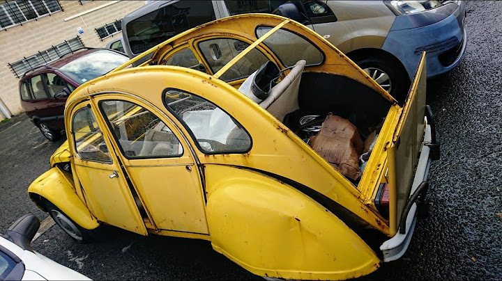 Citroën 2 CV abandonado 😢