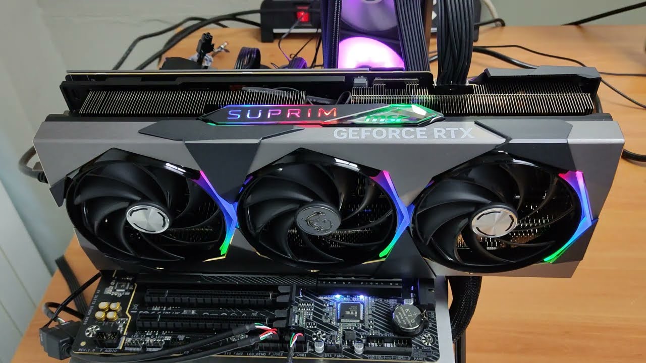 MSI Suprim X GeForce RTX 4080 Video Card RTX 4080 16GB SUPRIM X