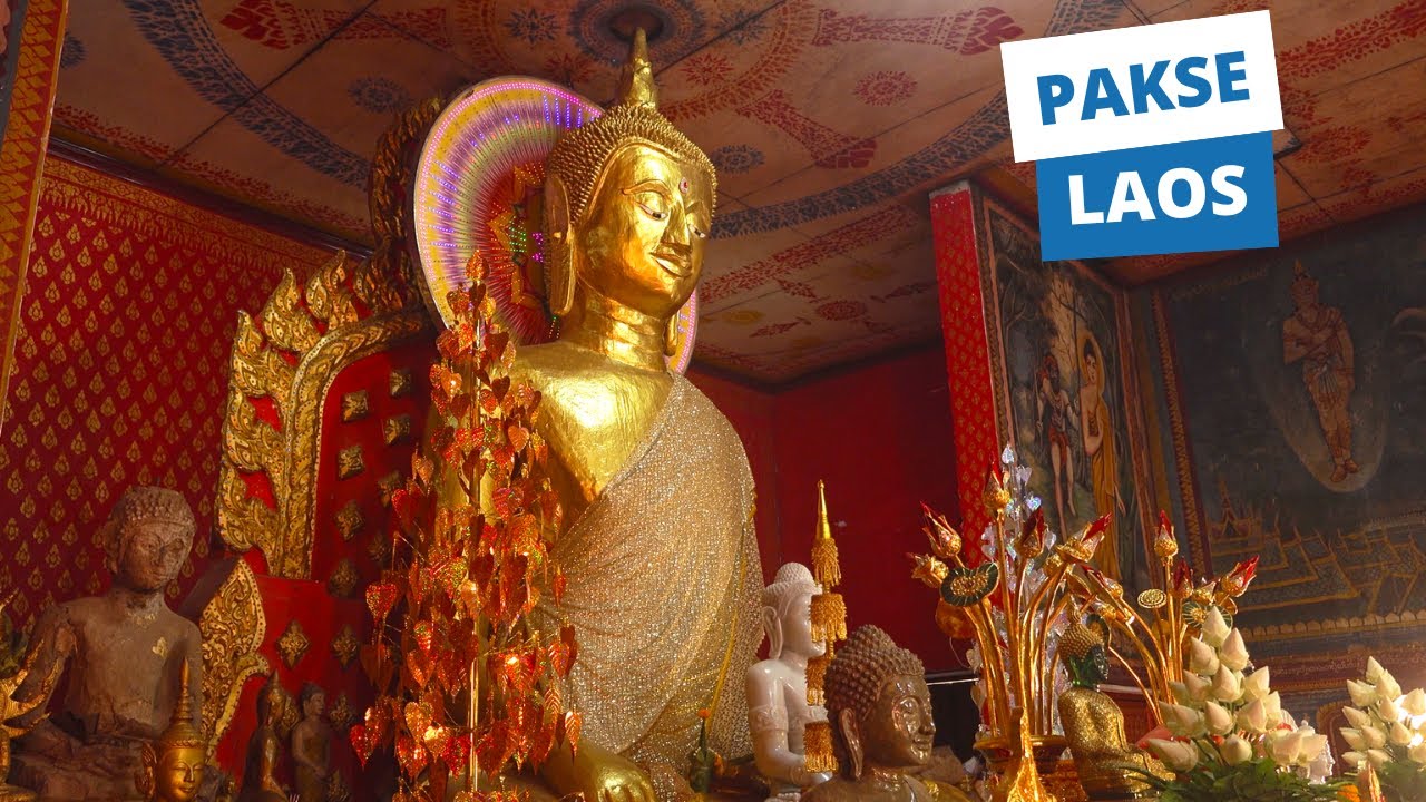 Complete Tour of Pakse, Laos | Wonderful Temples and Market