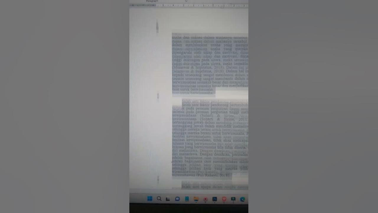 Cara Membuat Kesimpulan Otomatis Di Microsoft Word #shorts