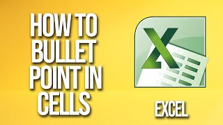 How To Bullet Point In Cells Excel Tutorial
