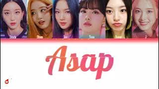 STAYC-'ASAP'COLOR CODED LYRICS ( STAYC 최대한 빨리 ASAP 최대한 빨리 COLOR CODED LYRICS HAN/ROM/PT/BR )