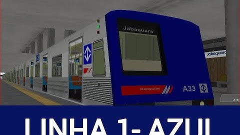 #OpenBve Linha 1- Azul Tucuruvi - Jabaquara Parte 1