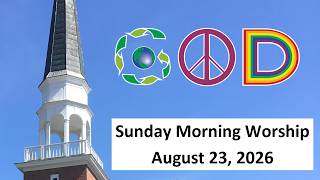 Sunday Morning Worship 8/23/2026