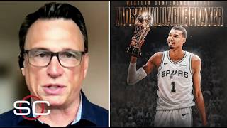 ESPN reacts to Wemby win WCF MVP, Spurs eliminate SGA & Thunder to advance to NBA Finals vs. Knicks