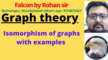 5.c) Graph theory (Isomorphism of graphs with examples),in Bengali.