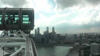World Travel Trip 113 Singapore, The Flyer Worlds Biggest Ferris Wheel