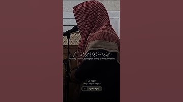 إن هذا لرزقنا ما له نفاذ القارئ ماجد الحازمي