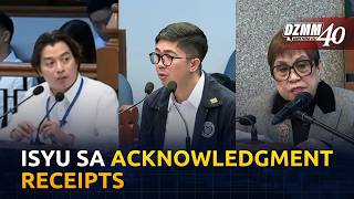 Prosecution, defense clash on unstipulated acknowledgment receipts | DZMM (03 August 2026) Prosecution, defense clash on unstipulated acknowledgment receipts | DZMM (03 August 2026)