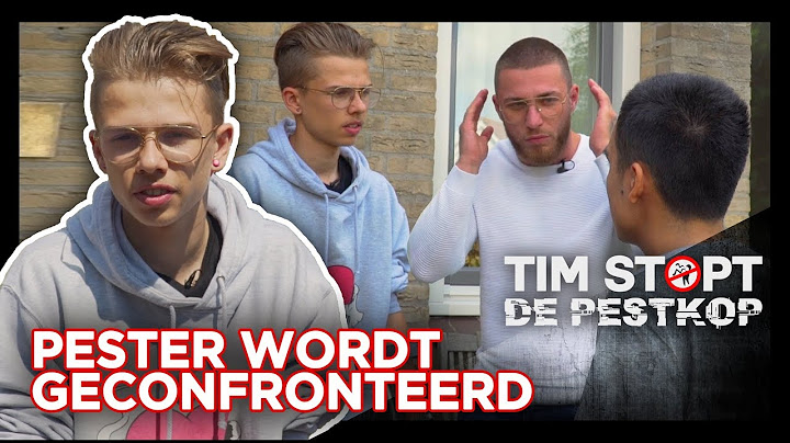 TIM STOPT DE PESTKOP - '' ZE SLOEGEN ME EN SCHOPTEN ME " #afl1