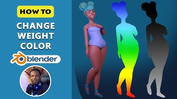 How To Change Vertex Weight Color In Blender