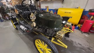 1910 Stanley Steamer Model 60, walk around, description & Ride