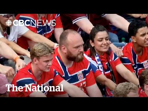 Norway World Cup fan refuses to join Viking <strong>row</strong> | The Moment