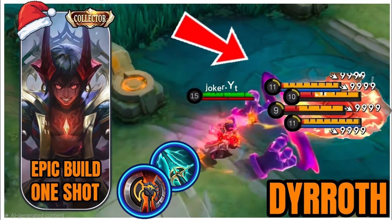 "NEW OP BUILD FOR THE JUNGLE DYRROTH 70%LIFESTELY 100% DMG BROKEN BUILD"😱