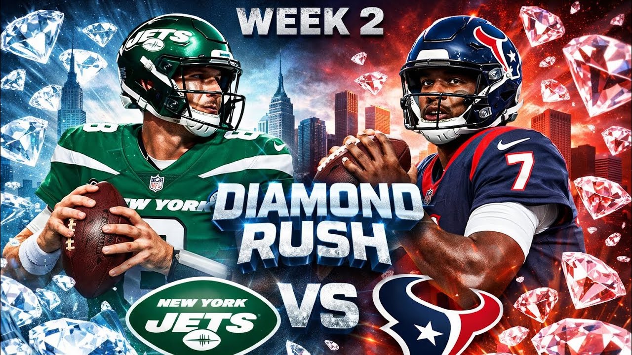 Jets vs Texans Diamond rush 