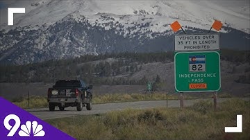 Independence Pass in Colorado is reopen for the season