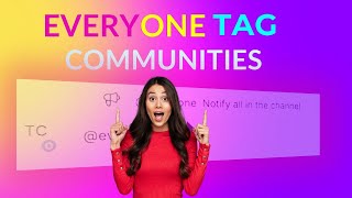 How To Use The @EVERYONE Tag In Communities  #crm #skoolalternative #kajabialternative