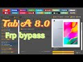 Samsung Tab A T290 T295 Frp bypass Test point Lastest Security