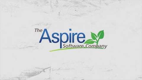 Aspire Software Company: Reporting Feature Tutorial