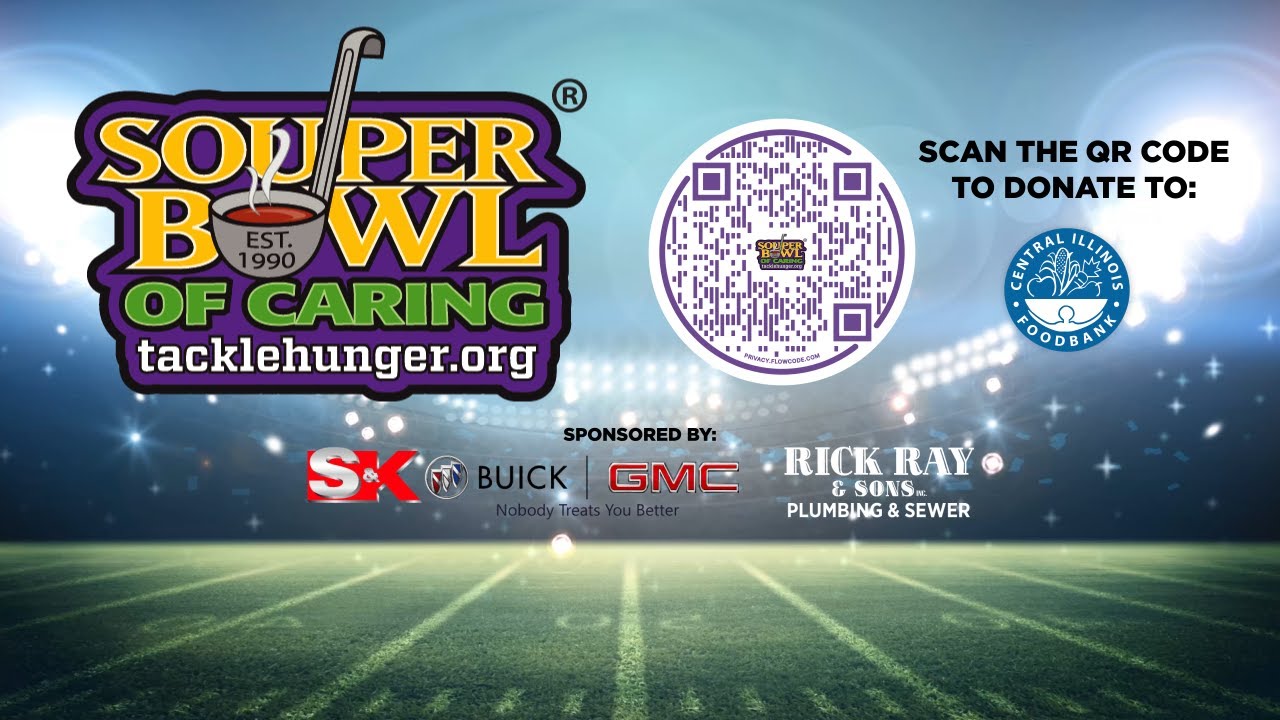NewsChannel20 is proud to support the work of Tackle Hunger and their annual Souper Bowl of Caring