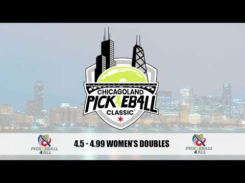 Women's Doubles 4.0 - 4.49 Pool Play 3 - Chicagoland Pickleball Classic