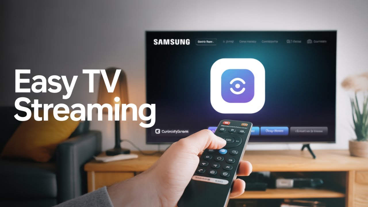 How to Activate the CuriosityStream App on Samsung Smart TV - simple ...