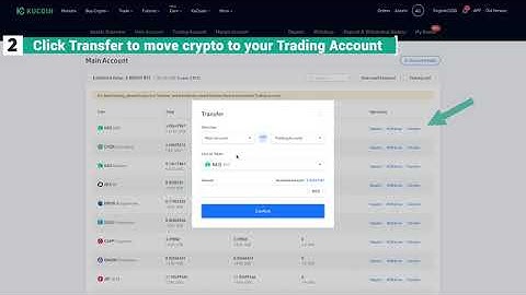 Beginner Series 4: Transfer Funds between Accounts on KuCoin